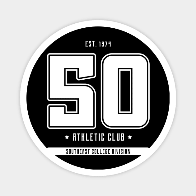 50th Birthday Magnet by Stylish Stash Group